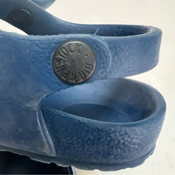 Birkenstock Rio Ankle Strap Sandals Navy Kids Unisex US 11-11.5 / EU 29 EUC - Picture 8 of 8